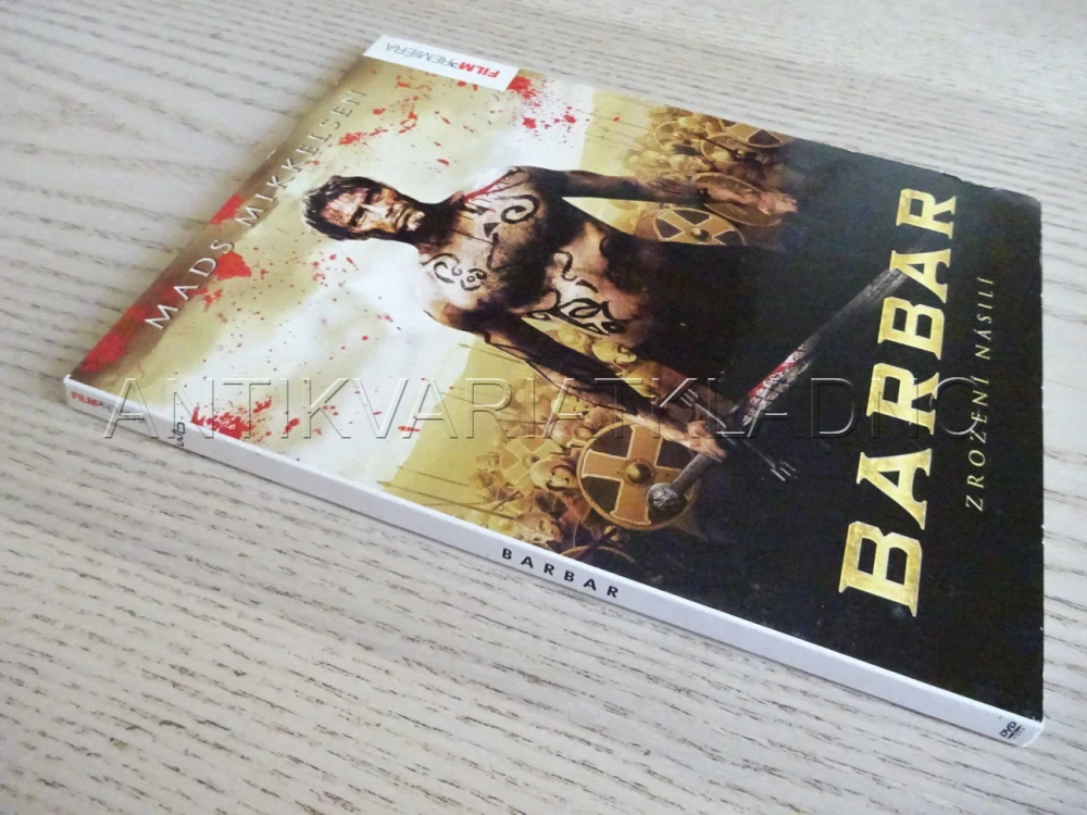 BARBAR: ZROZENÍ NÁSILÍ, DVD FILM