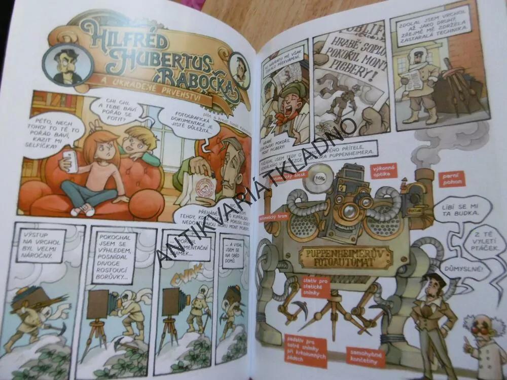 NA ZDAR ROBOTŮM, KOMIKS, SMOLÍKOVÁ, 