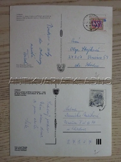 VYŠKOV, OKRES VYŠKOV, 2 KUSY