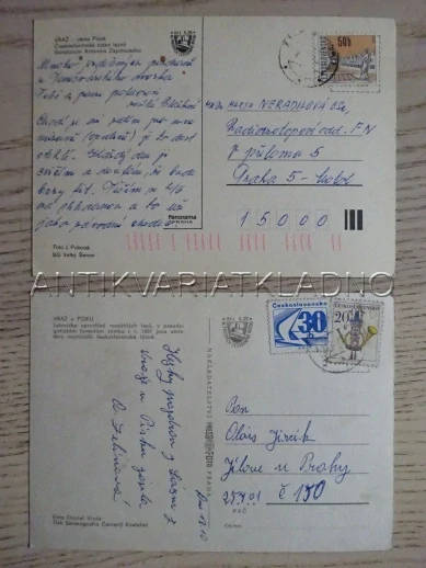VRÁŽ, OKRES PÍSEK, 2 KUSY