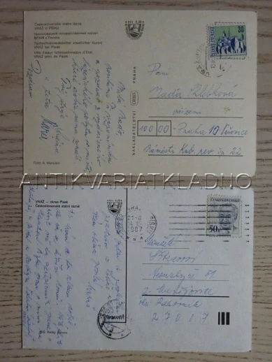 VRÁŽ, OKRES PÍSEK, 2 KUSY