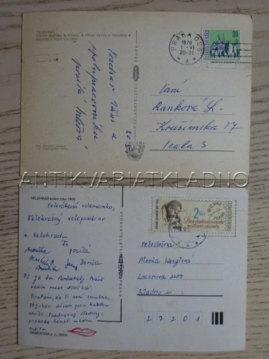 VELEHRAD, OKRES UHERSKÉ HRADIŠTĚ, 2 KUSY 