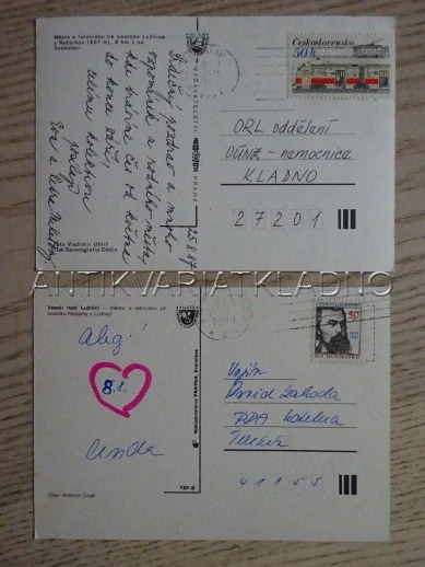 VESELÍ NAD LUŽNICÍ, OKRES TÁBOR, 2 KUSY