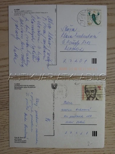 VLAŠIM, OKRES BENEŠOV, 2 KUSY