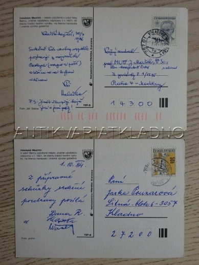 VALAŠSKÉ MEZIŘÍČÍ, OKRES VSETÍN, 2 KUSY
