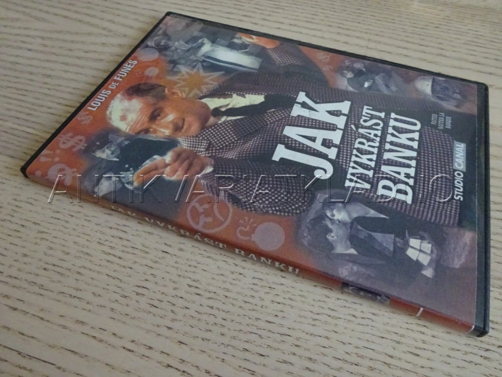 JAK VYKRÁST BANKU, DVD FILM