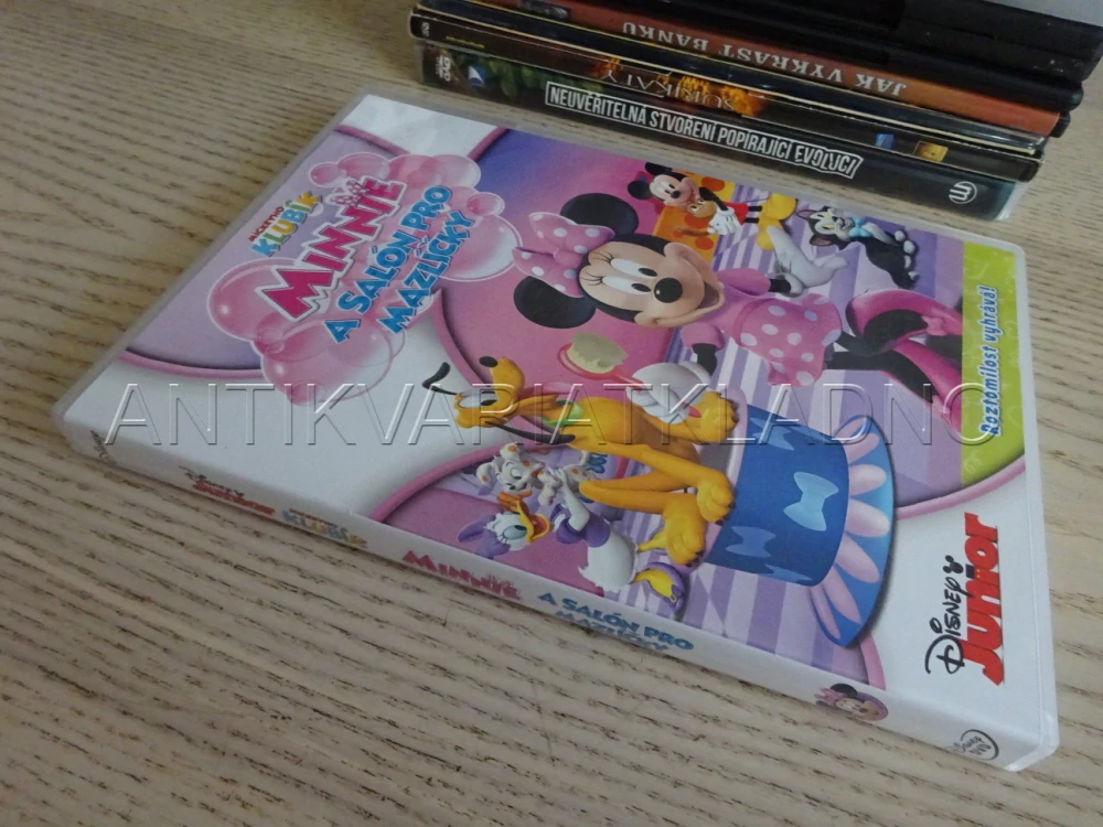 MINNIE A SALÓN PRO MAZLÍČKY, MICKEYHO KLUBÍK, DVD FILM DISNEY