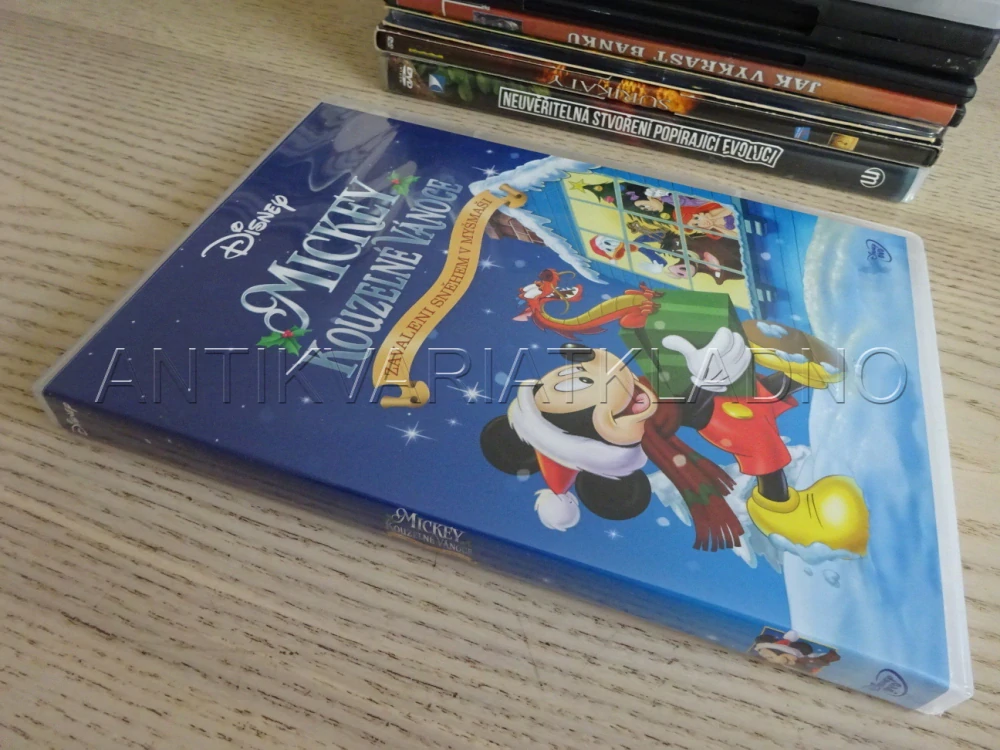 MICKEY, KOUZELNÉ VÁNOCE, ZAVALENI SNĚHEM V MYŠMAŠI, DVD FILM DISNEY