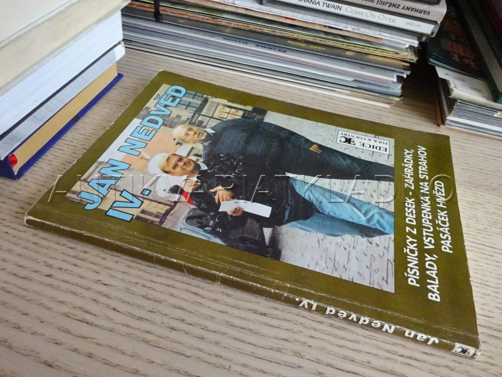 JAN NEDVĚD IV., ZPĚVNÍK, NOTY, TEXTY,AKORDY, **an