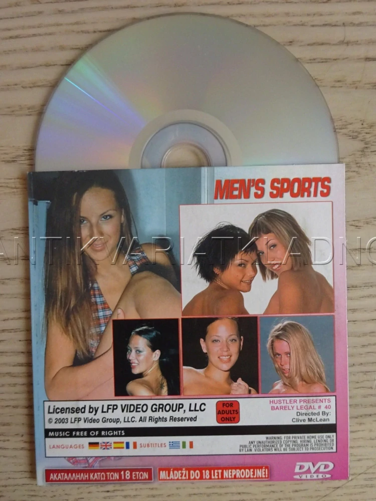 HUSTLER, BARELY LEGAL 40, DVD FILM EROTIKA,