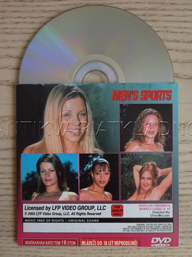 HUSTLER, BARELY LEGAL 41, DVD FILM EROTIKA, 
