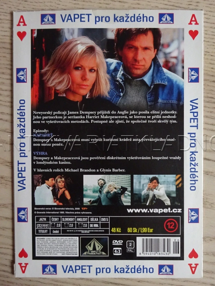 DEMPSEY A MAKEPEACEOVÁ 2, DVD FILM