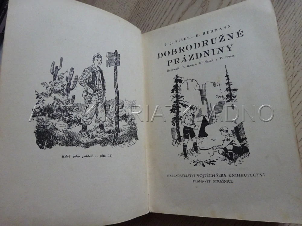 DOBRODRUŽNÉ PRÁZDNINY, FIŠER-HERRMANN, **an