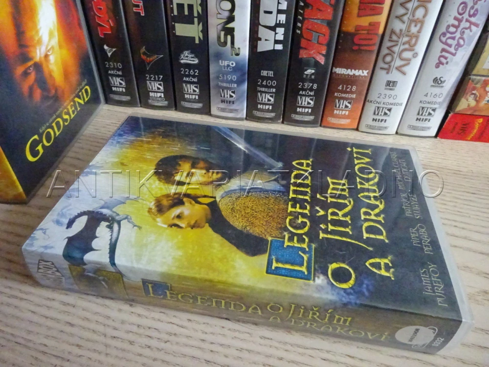 LEGENDA O JIŘÍM A DRAKOVI, VHS