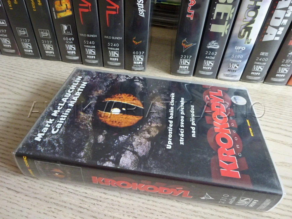 KROKODÝL, VHS
