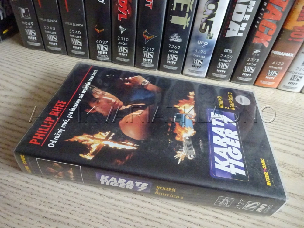 KARATE TIGER 7, VHS