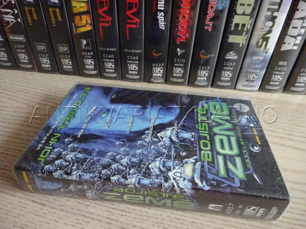 BOJIŠTĚ ZEMĚ, VHS