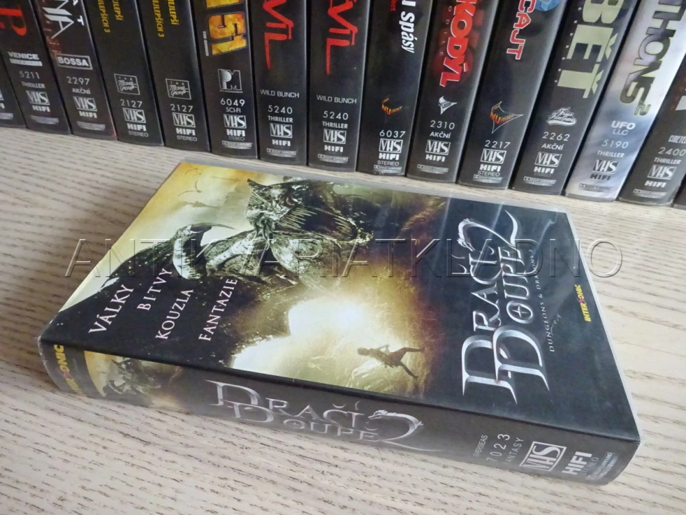 DRAČÍ DOUPĚ 2, VHS