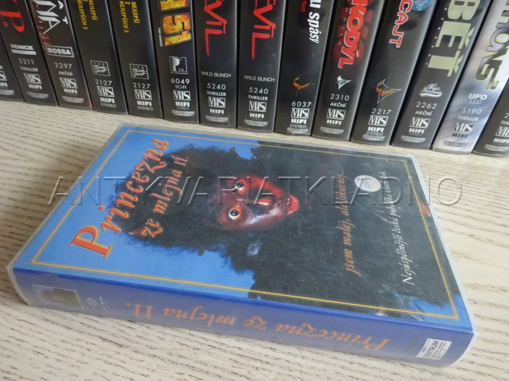 PRINCEZNA ZE MLEJNA II., VHS