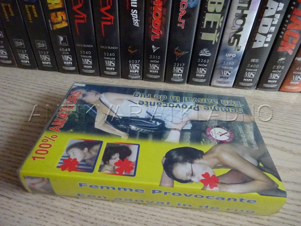 100% AMATEURS, FEMME PROVOCANTE, VHS EROTIKA