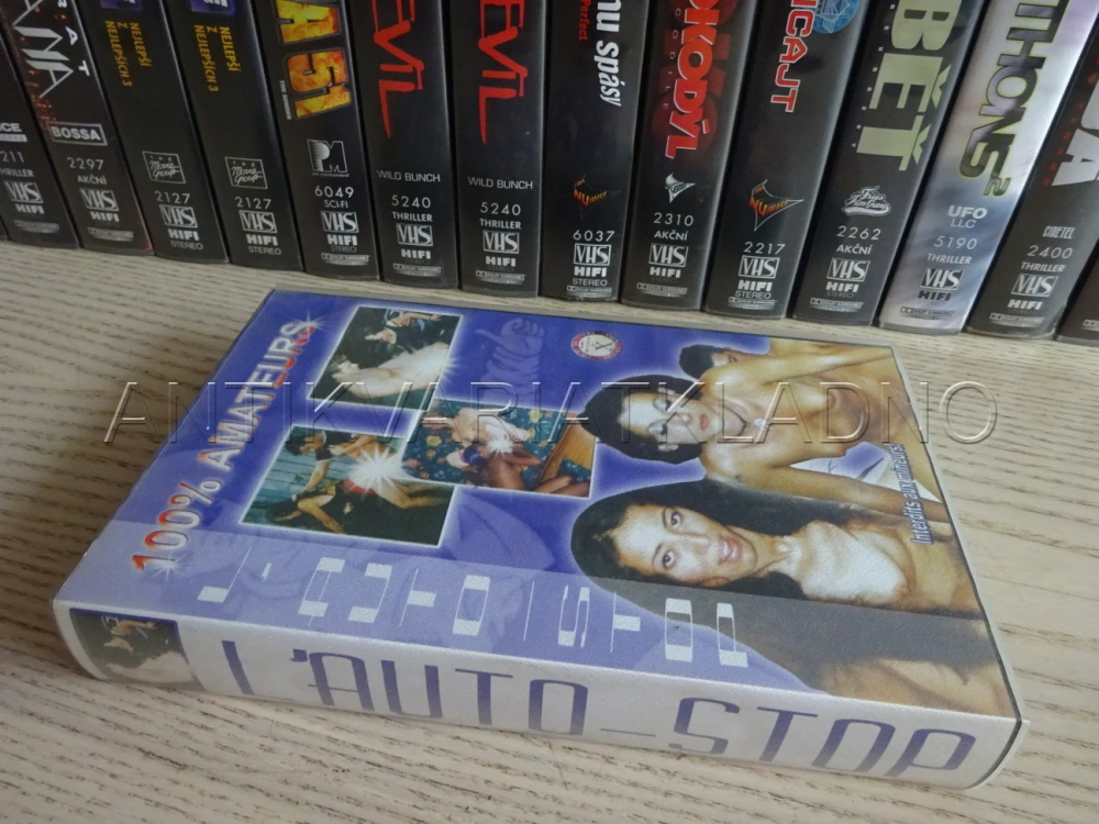 100% AMATEURS, L'AUTO STOP, VHS EROTIKA