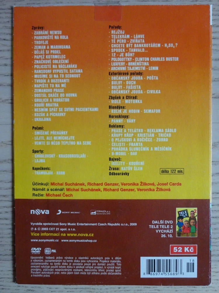 TELE TELE, 2., DVD FILM ČR