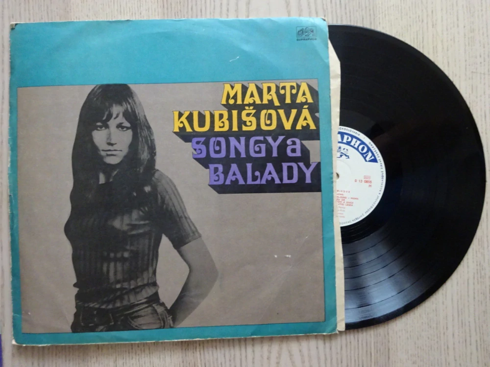MARTA KUBIŠOVÁ, SONGY A BALADY, LP