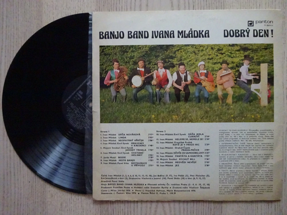 BANJO BAND IVANA MLÁDKA, DOBRÝ DEN!, LP