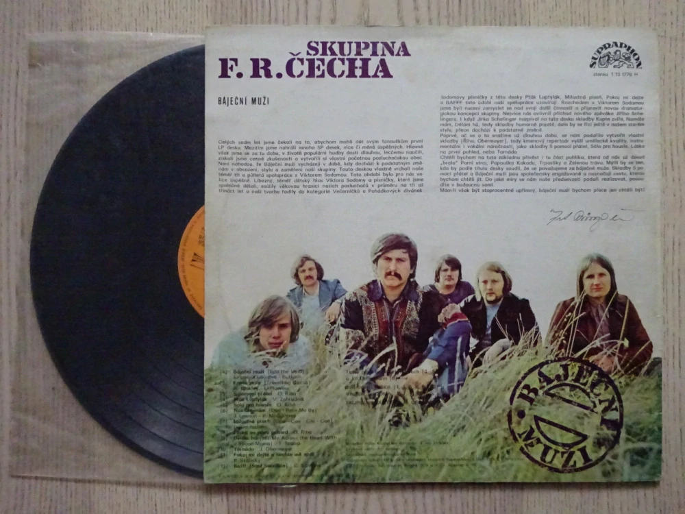 SKUPINA F. R. ČECHA, BÁJEČNÍ MUŽI, LP