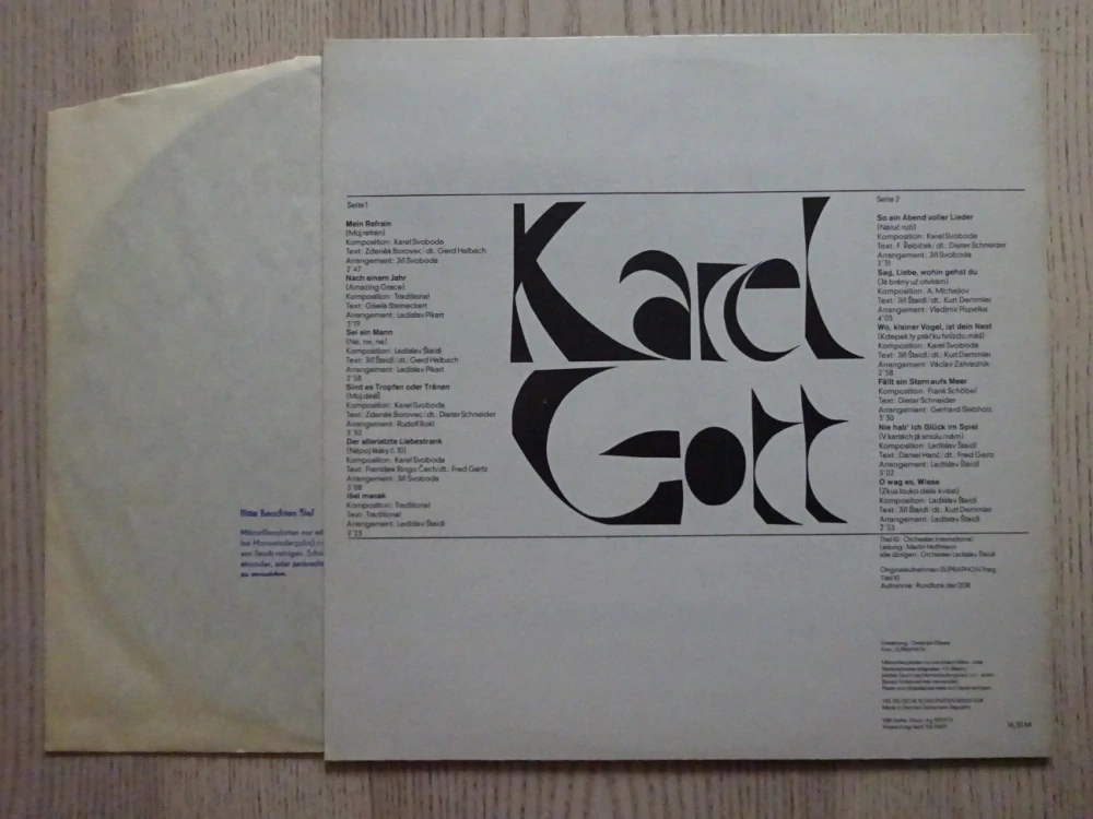 KAREL GOTT, NĚMECKY, LP