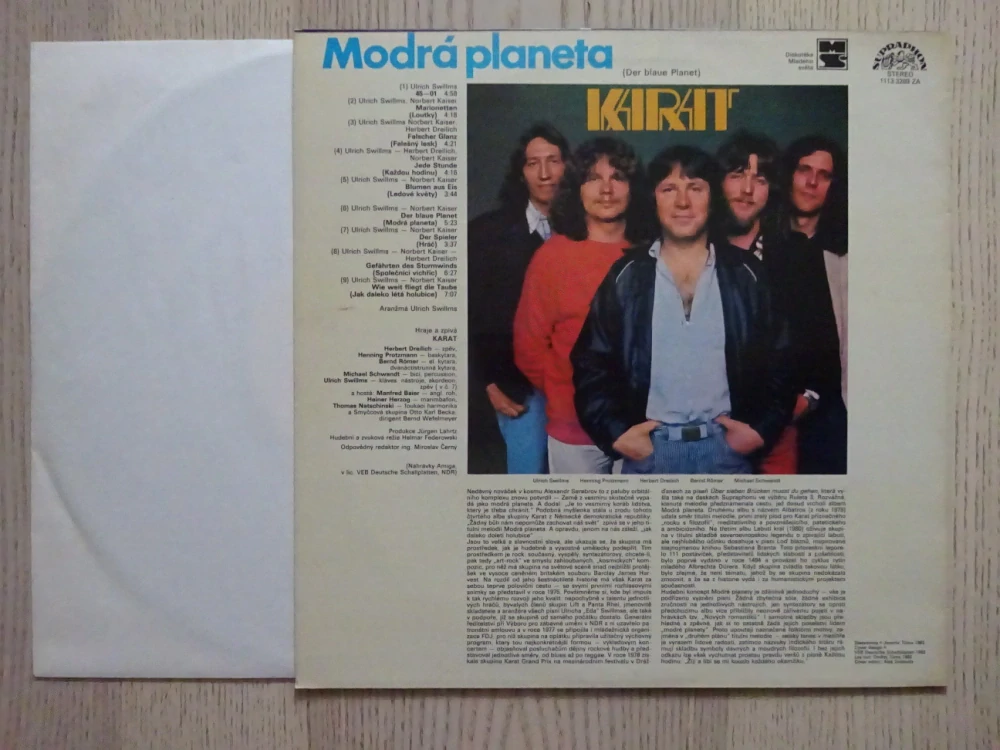 MODRÁ PLANETA, KARAT, LP