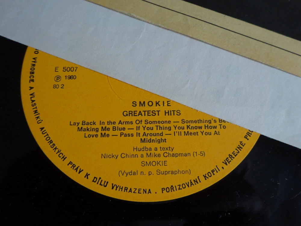SMOKIE, GREATEST HITS, LP
