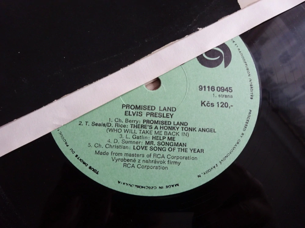 ELVIS PRESLEY, PROMISED LAND, LP