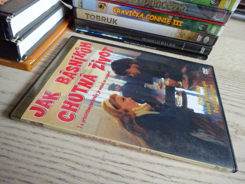 JAK BÁSNÍKŮM CHUTNÁ ŽIVOT, DVD FILM ČR