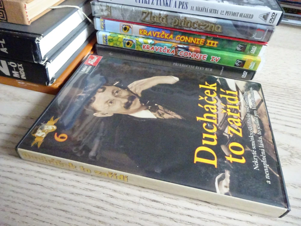 DUCHÁČEK TO ZAŘÍDÍ, DVD FILM  ČR