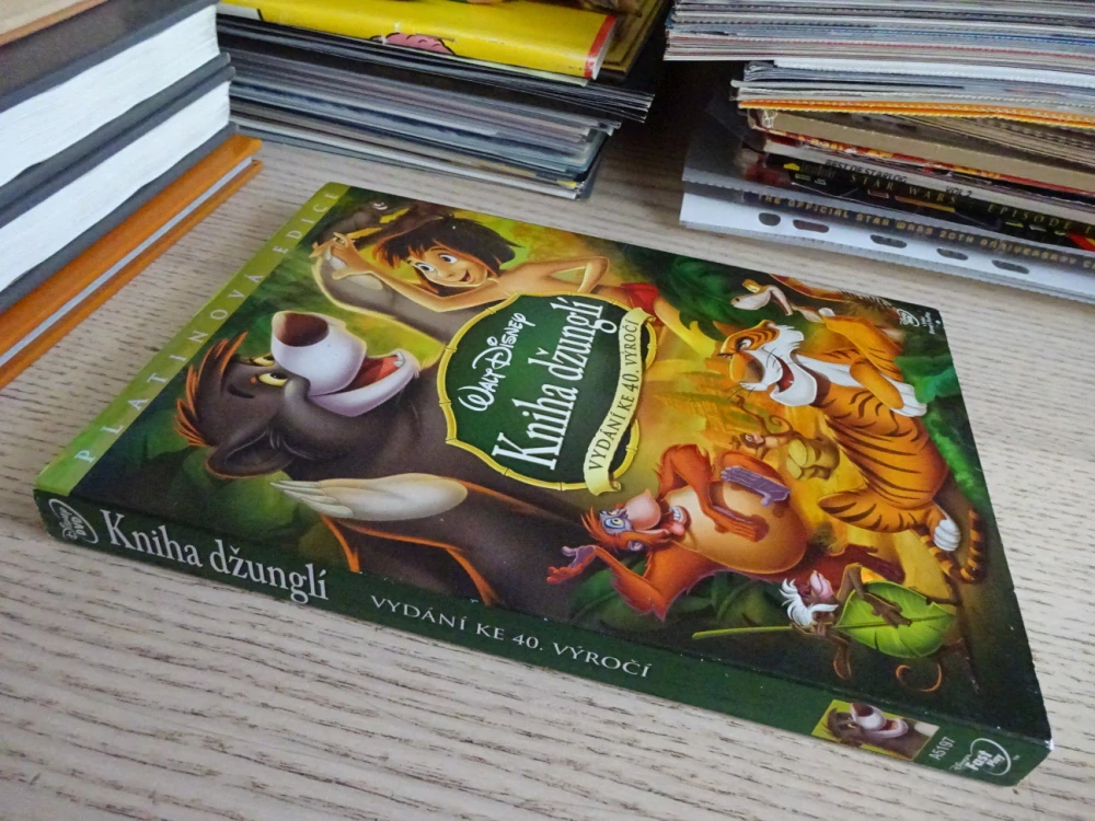 KNIHA DŽUNGLÍ, DVD FILM
