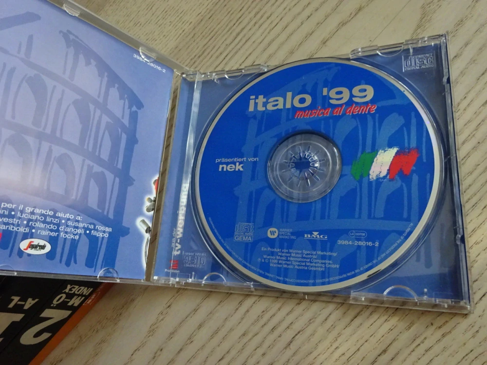 ITALO '99, CD HUDBA