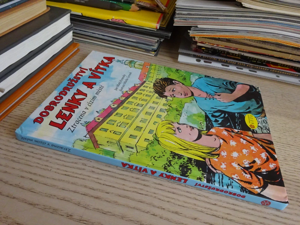 DOBRODRUŽSTVÍ LENKY A VÍTKA, ZTRACENA V CIZÍM MĚSTĚ, JAN MATĚJ KRNÍNSKÝ, MARKO ČERMÁK, **an