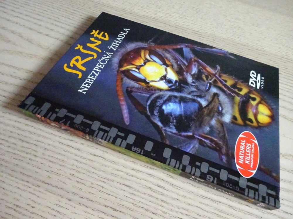 SRŠNĚ, NEBEZPEČNÁ ŽIHADLA, DVD FILM DOKUMENT
