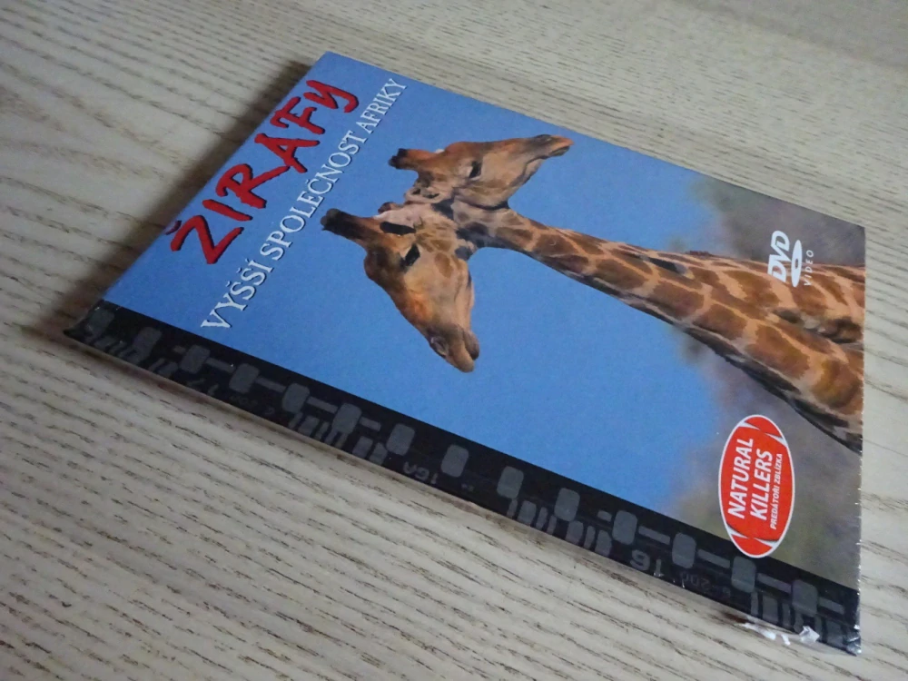 ŽIRAFY, VYŠŠÍ SPOLEČNOST AFRIKY, DVD FILM DOKUMENT