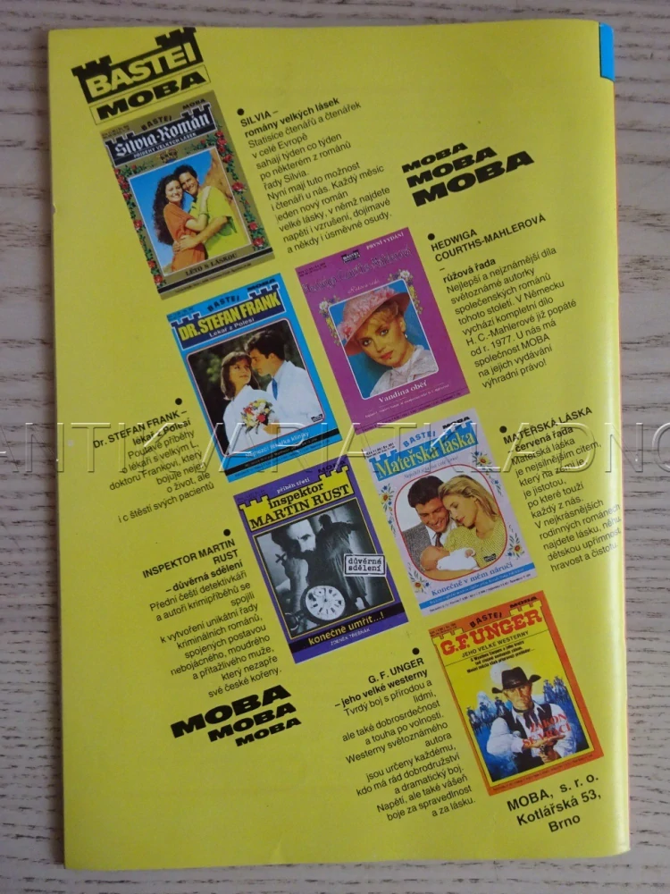 CESTA SMRTI, G. F. UNGER, JEHO VELKÉ WESTERNY SV. 017