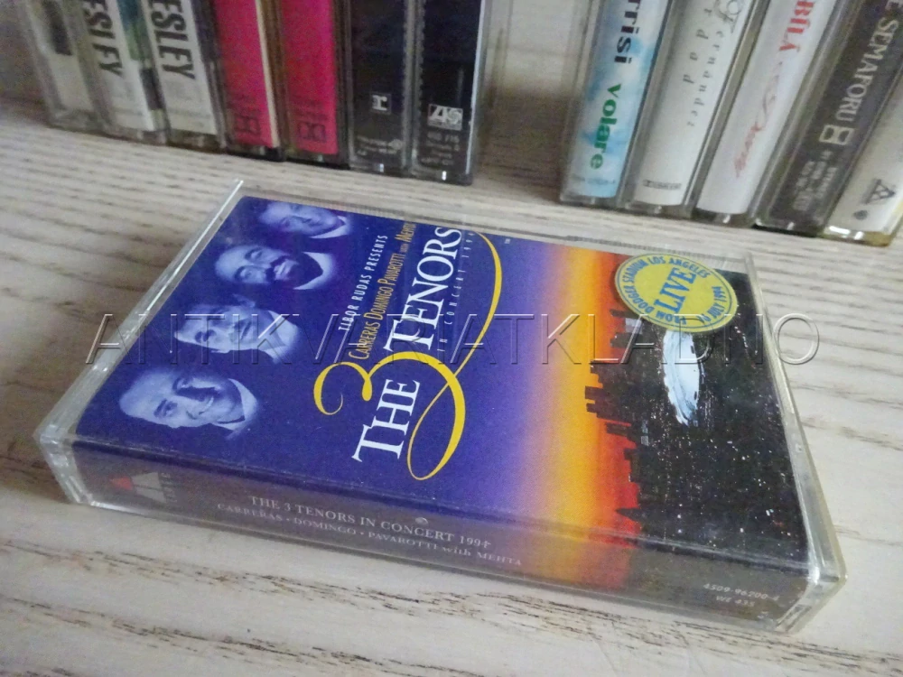 THE 3 TENORS, CARRERAS, DOMINGO, PAVAROTI, MC KAZETA