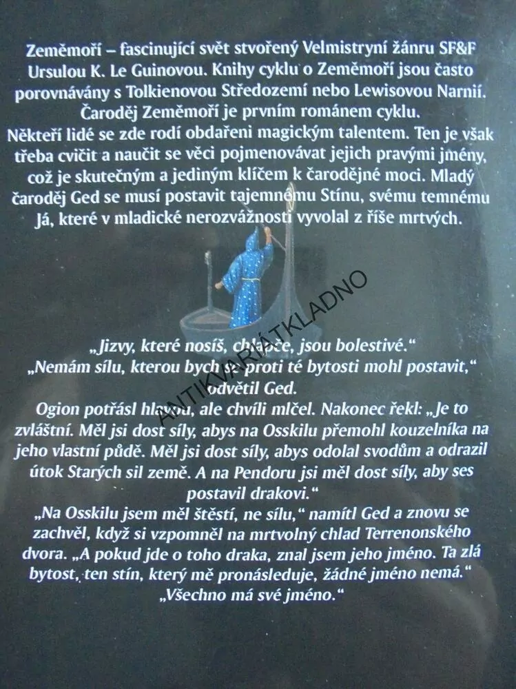 ČARODĚJ ZEMĚMOŘÍ, URSULA K. LE GUINOVÁ, **an
