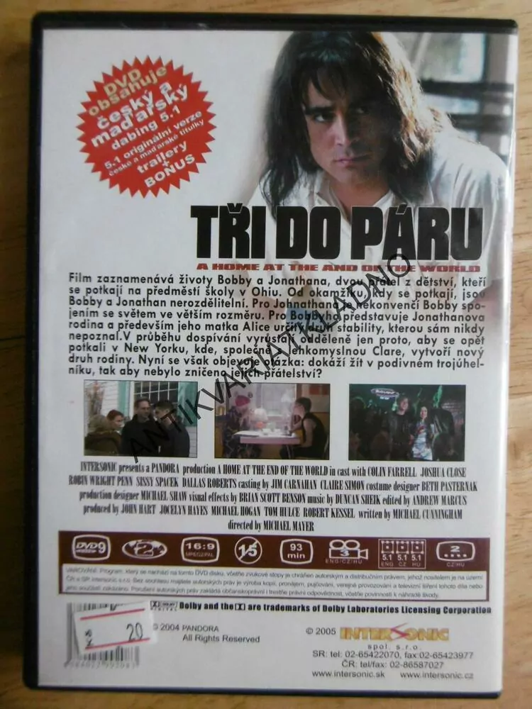 TŘI DO PÁRU, DVD FILM
