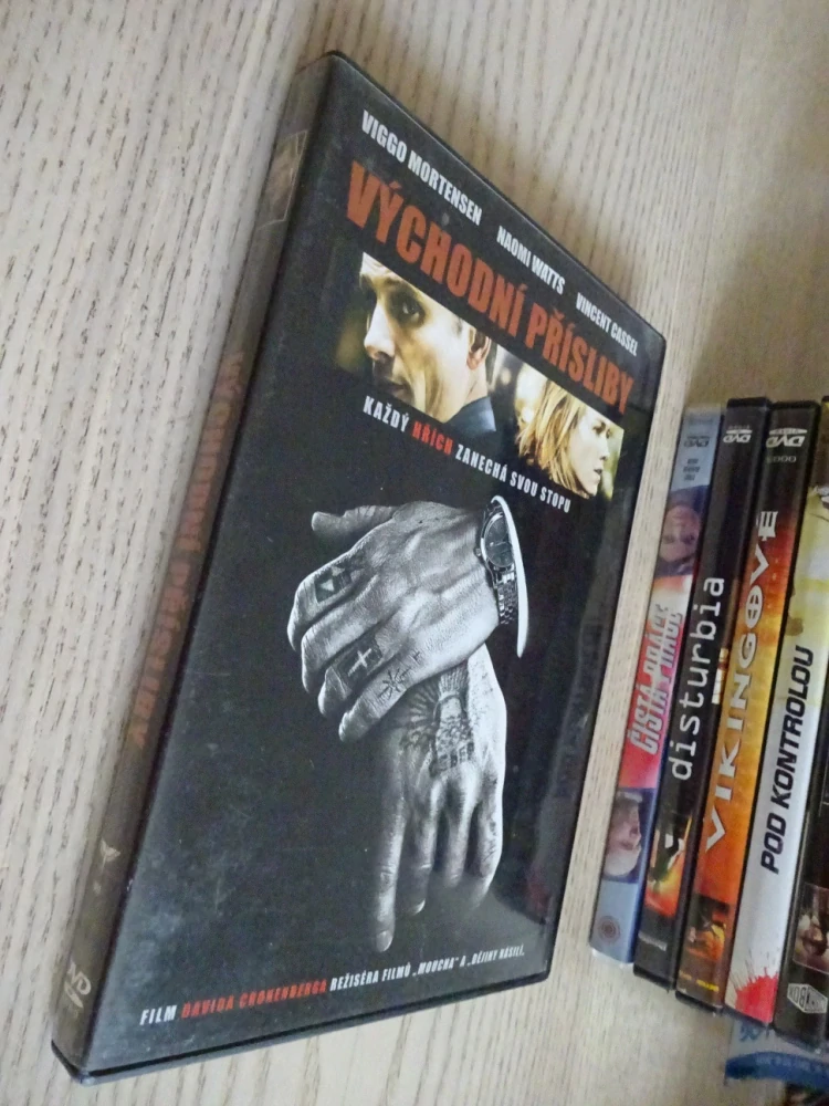 VÝCHODNÍ PŘÍSLIBY, MORTENSEN, WATTS, CASSEL, DVD FILM