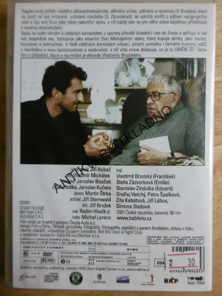 BABÍ LÉTO, DVD FILM