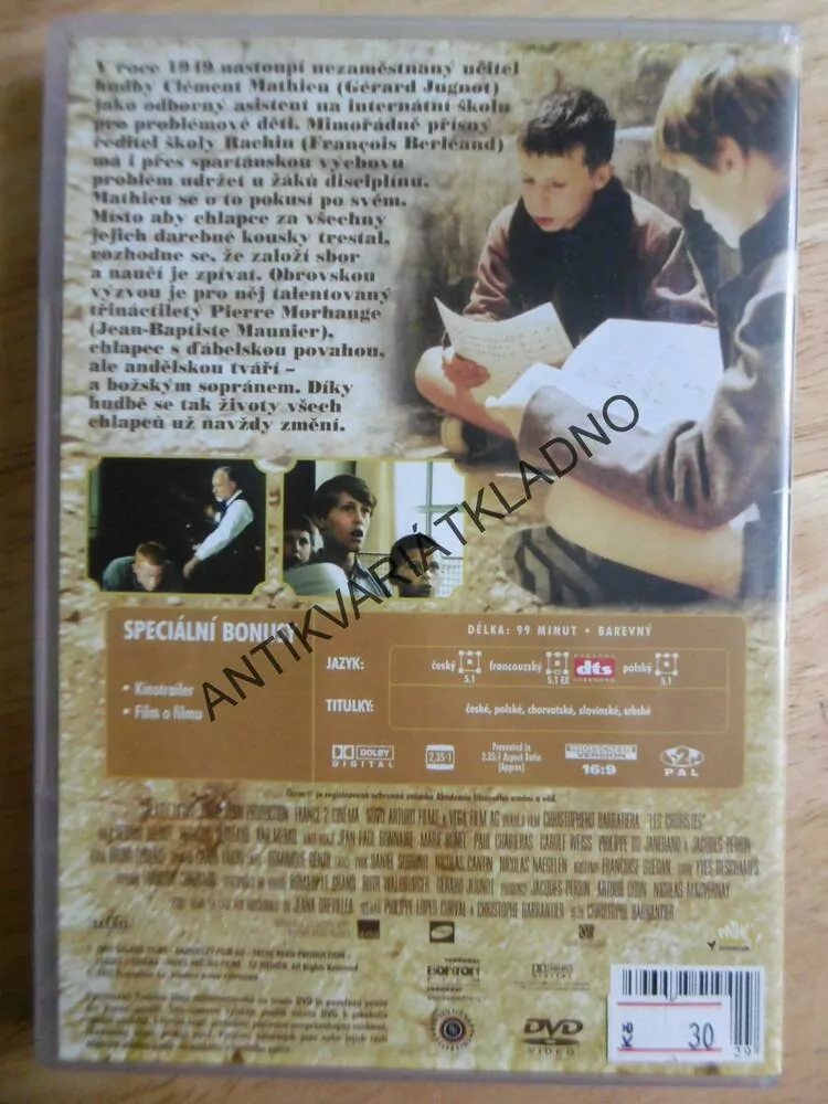 SLAVÍCI V KLECI, DVD FILM