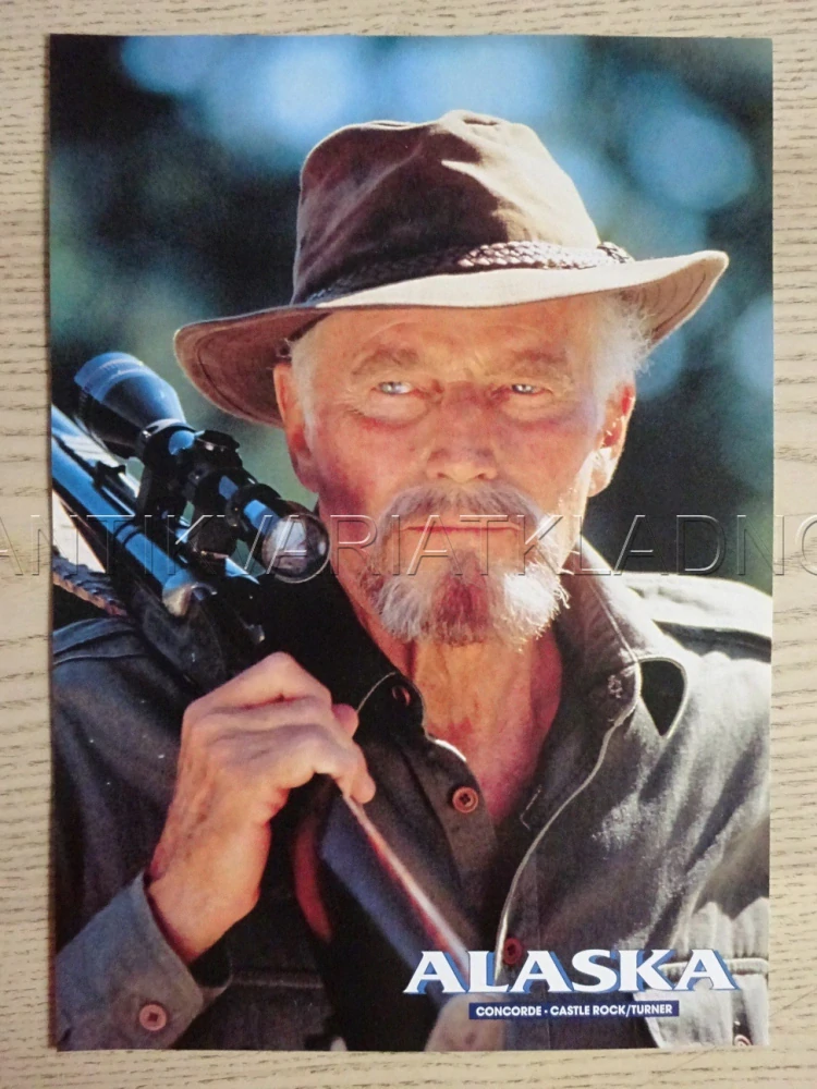 ALJAŠKA, C. HESTON, FOTOSKA FILM USA 7026 1-2