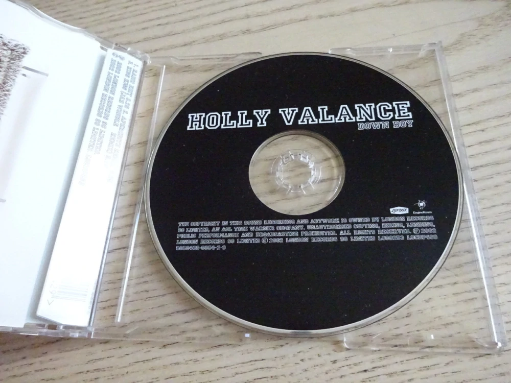 HOLLY VALANCE, DOWN BOY, CD HUDBA