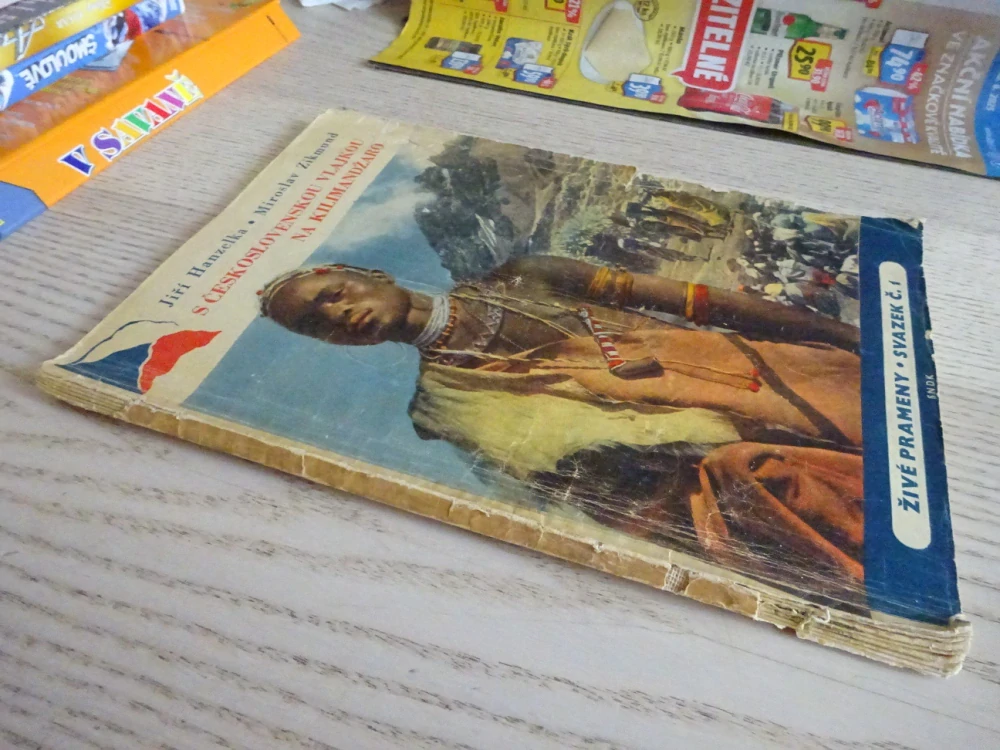 S ČESKOSLOVENSKOU VLAJKOU NA KILIMANDŽÁRO, HANZELKA, ZIKMUND, ŽIVÉ PRAMENY Č. 1., **an